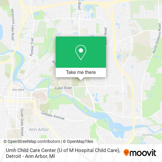 Umh Child Care Center (U of M Hospital Child Care) map