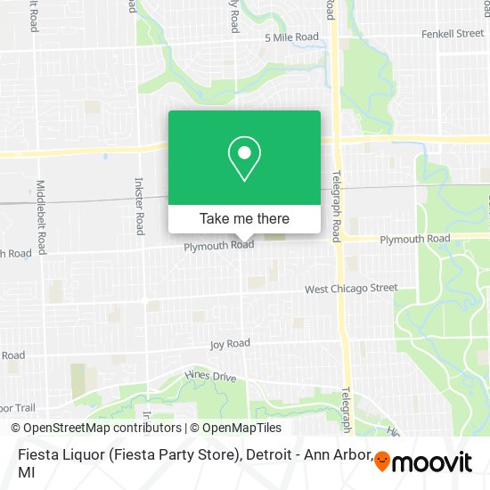 Fiesta Liquor (Fiesta Party Store) map