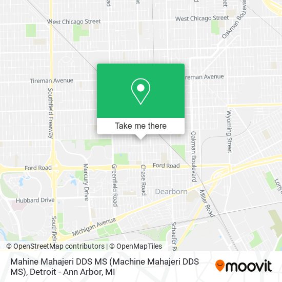 Mapa de Mahine Mahajeri DDS MS