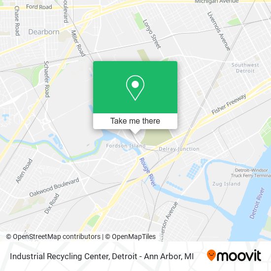 Industrial Recycling Center map