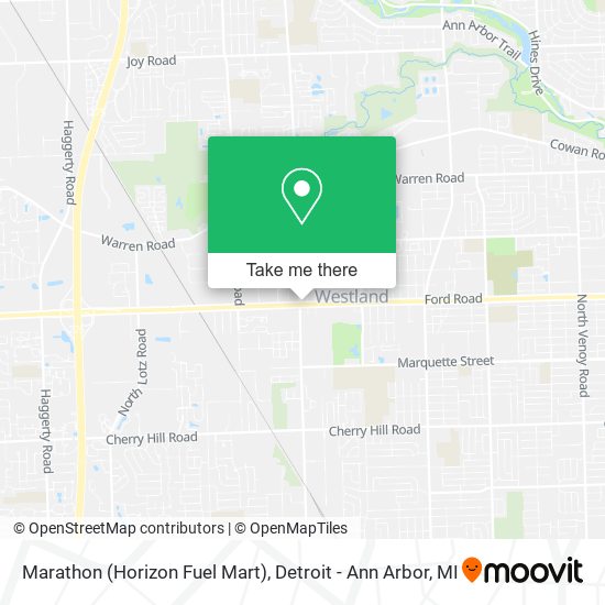 Marathon (Horizon Fuel Mart) map