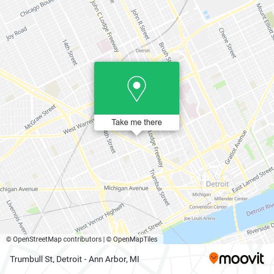 Mapa de Trumbull St
