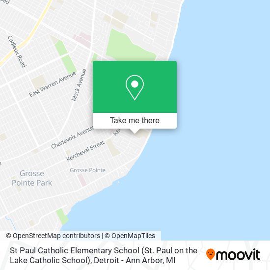 St Paul Catholic Elementary School (St. Paul on the Lake Catholic School) map