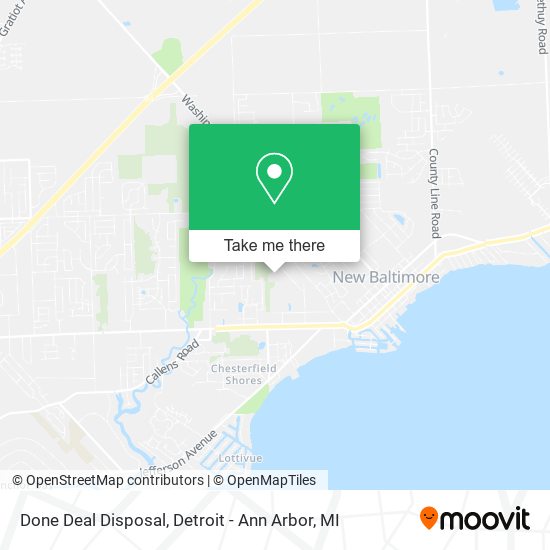 Mapa de Done Deal Disposal