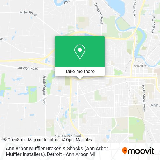 Ann Arbor Muffler Brakes & Shocks (Ann Arbor Muffler Installers) map
