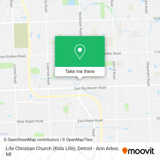 Life Christian Church (Kids Life) map