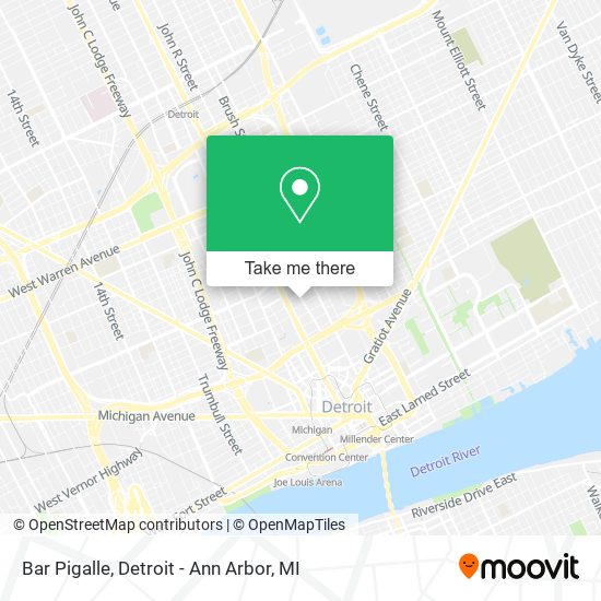 Mapa de Bar Pigalle
