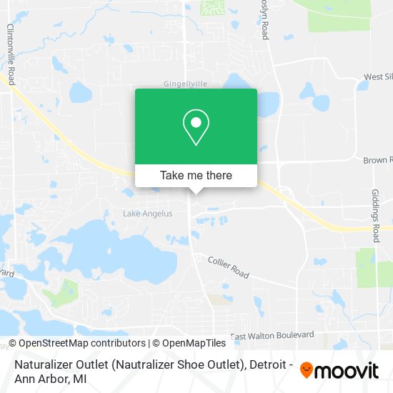 Naturalizer Outlet (Nautralizer Shoe Outlet) map