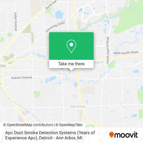 Apc Duct Smoke Detection Systems (Years of Experience Apc) map