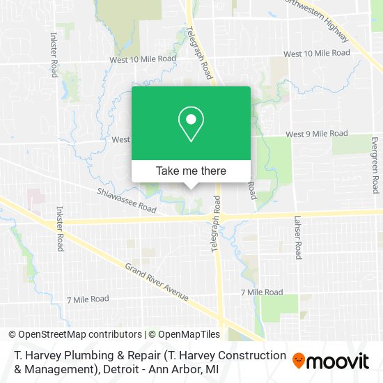 T. Harvey Plumbing & Repair (T. Harvey Construction & Management) map