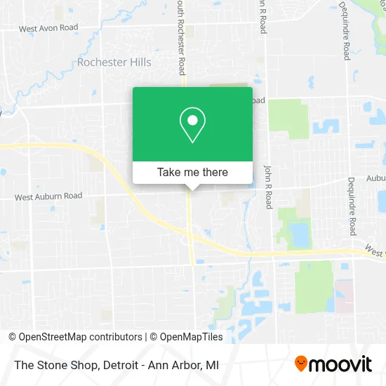 The Stone Shop map