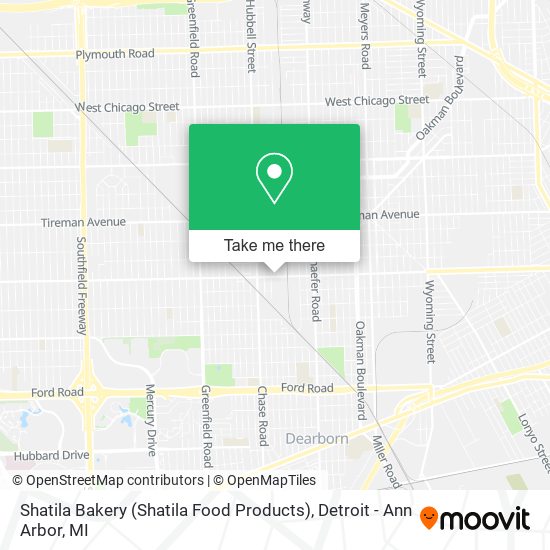 Mapa de Shatila Bakery (Shatila Food Products)