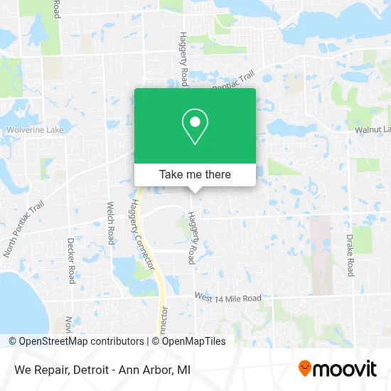 We Repair map