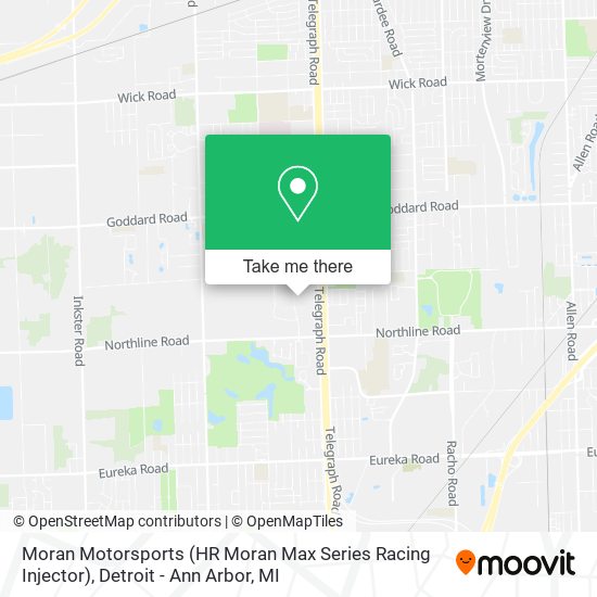 Moran Motorsports (HR Moran Max Series Racing Injector) map