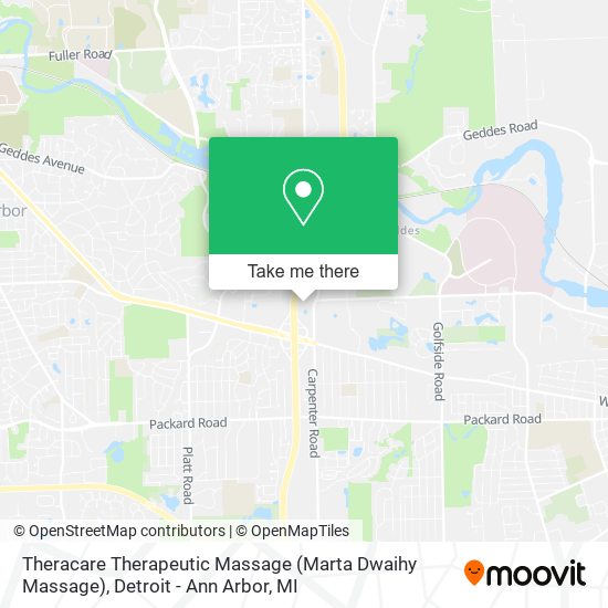 Theracare Therapeutic Massage (Marta Dwaihy Massage) map