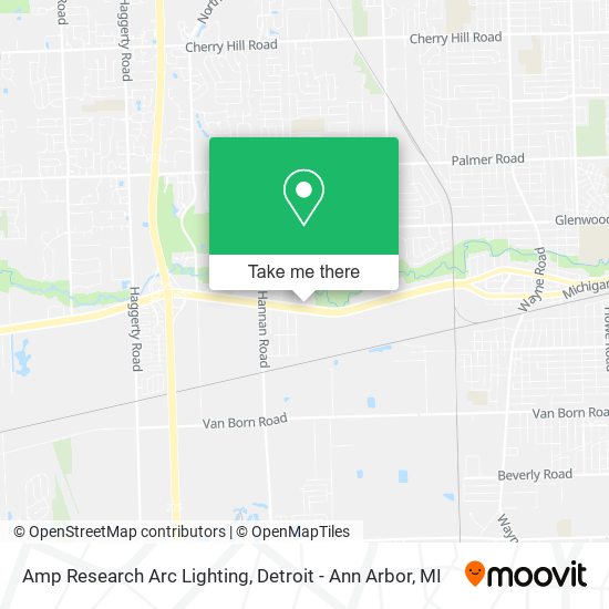 Amp Research Arc Lighting map