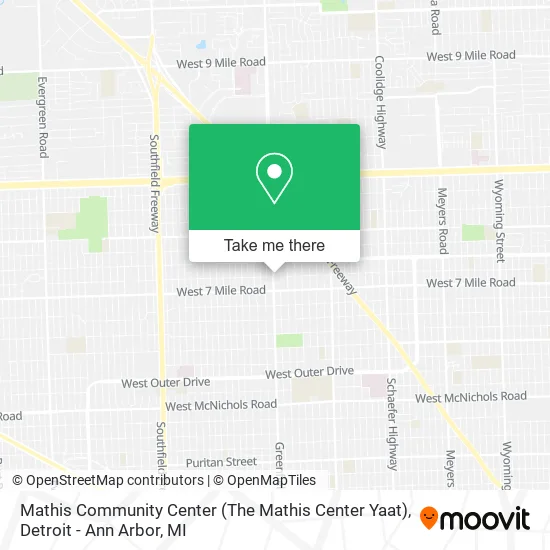 Mathis Community Center (The Mathis Center Yaat) map