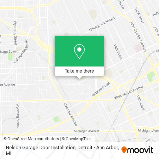 Mapa de Nelson Garage Door Installation