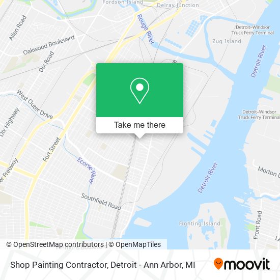 Shop Painting Contractor map