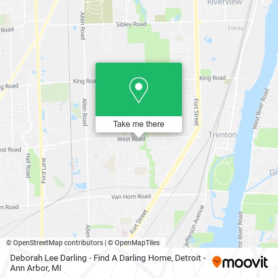 Mapa de Deborah Lee Darling - Find A Darling Home