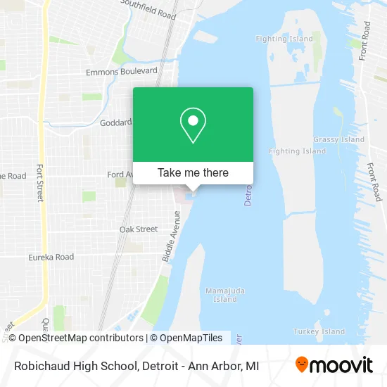 Robichaud High School map