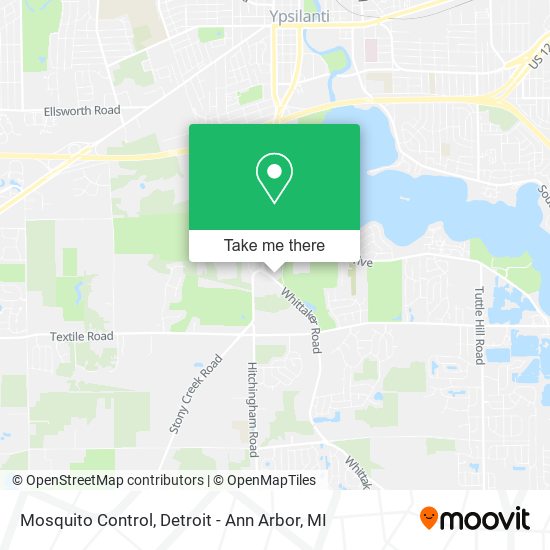 Mosquito Control map