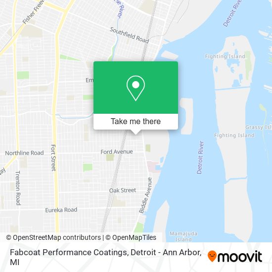 Fabcoat Performance Coatings map