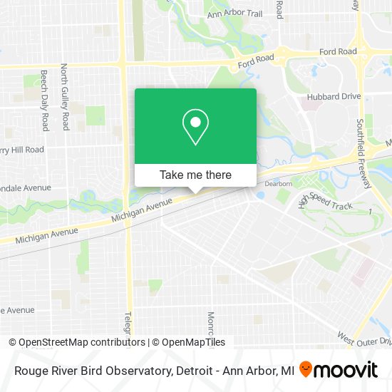 Rouge River Bird Observatory map