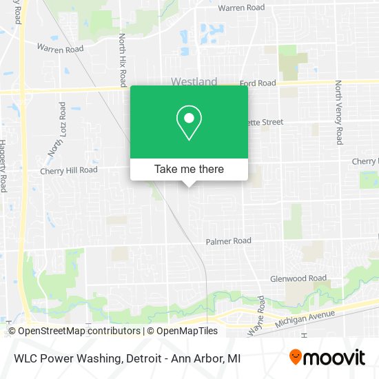 WLC Power Washing map