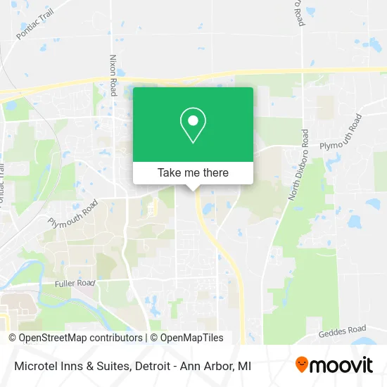 Microtel Inns & Suites map