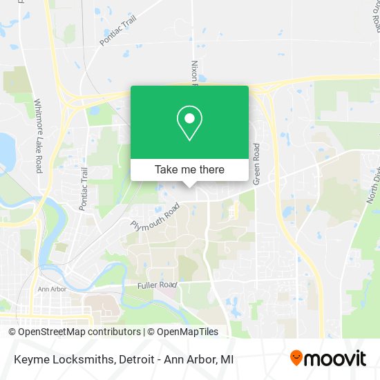 Keyme Locksmiths map