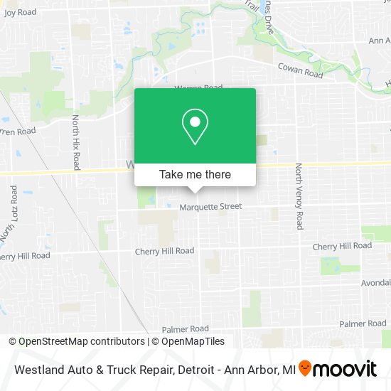 Westland Auto & Truck Repair map