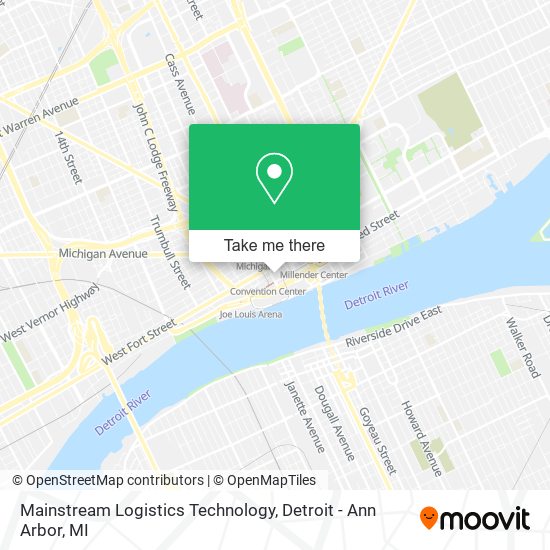Mapa de Mainstream Logistics Technology