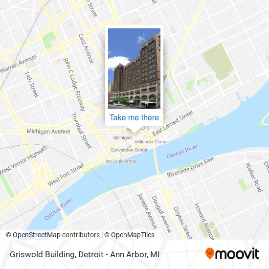 Griswold Building map