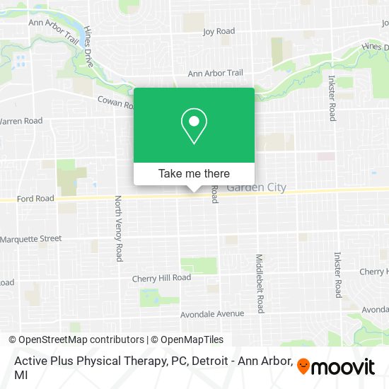 Active Plus Physical Therapy, PC map