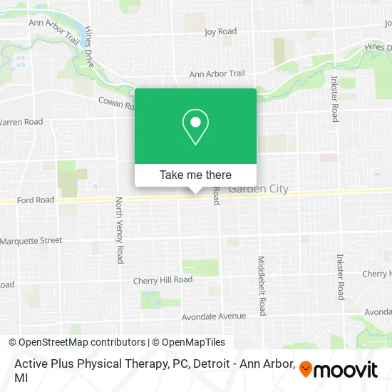 Active Plus Physical Therapy, PC map