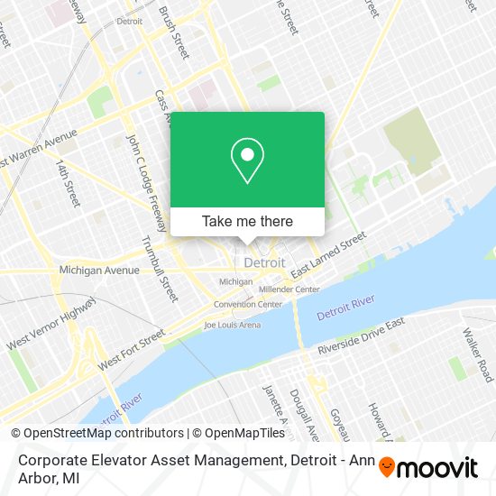 Mapa de Corporate Elevator Asset Management