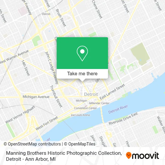 Manning Brothers Historic Photographic Collection map