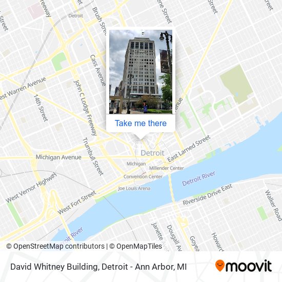 Mapa de David Whitney Building