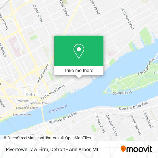 Rivertown Law Firm map