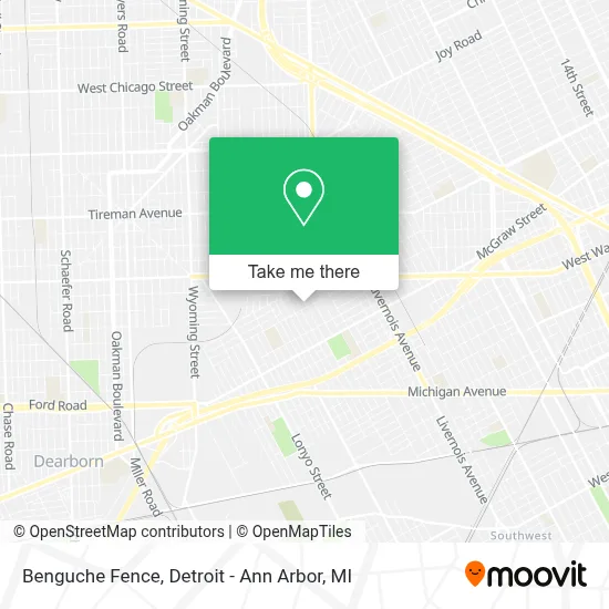 Benguche Fence map