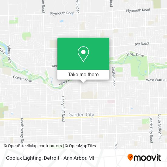 Coolux Lighting map