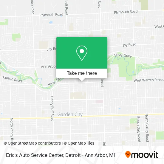 Eric's Auto Service Center map