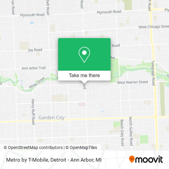 Metro by T-Mobile map