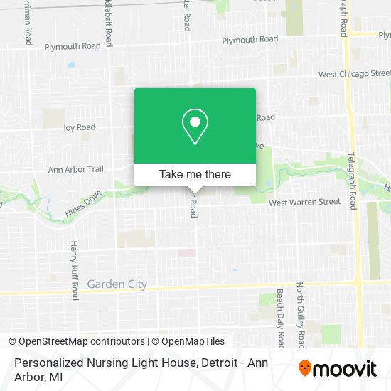 Personalized Nursing Light House map