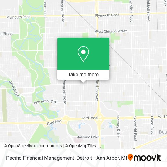 Mapa de Pacific Financial Management