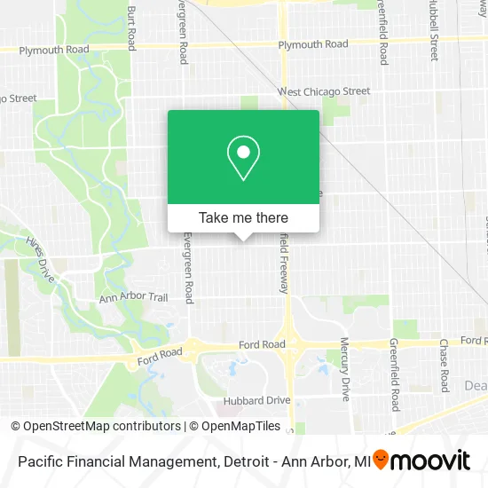 Pacific Financial Management map