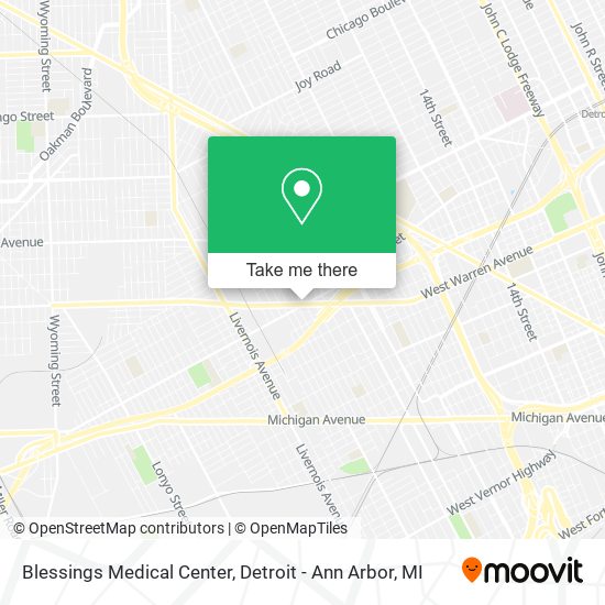 Blessings Medical Center map