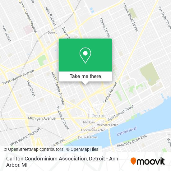 Mapa de Carlton Condominium Association