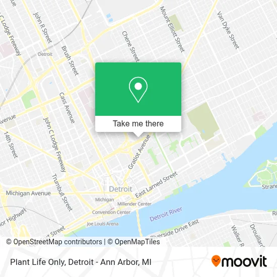 Plant Life Only map